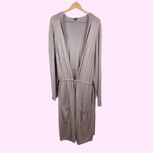 Torrid Longline Hooded Duster Cardigan 5X